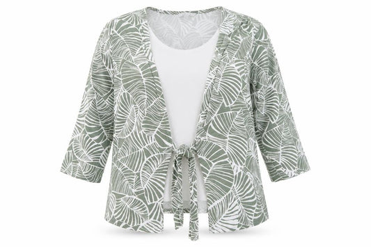 Womens UK Size 14 Oscar B Grey Basic Blouse