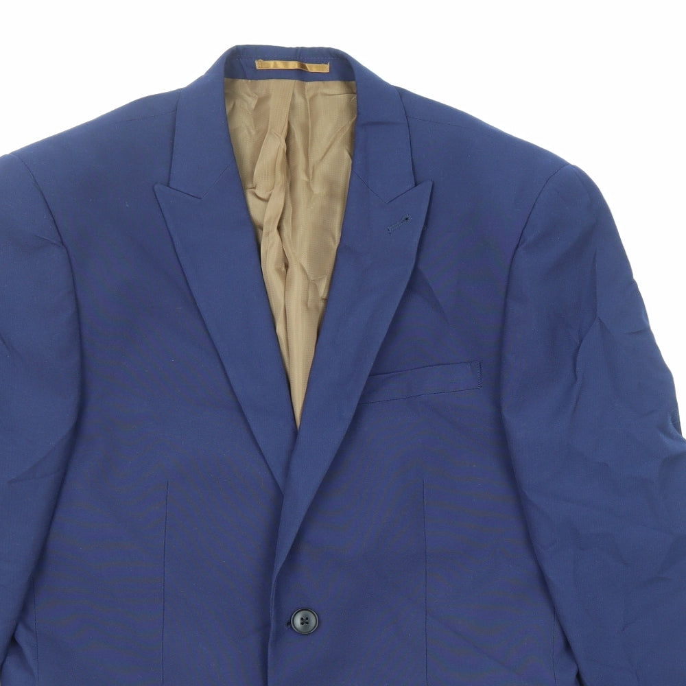 Mens UK Size 38 NEXT Regular Blue Suit Jacket