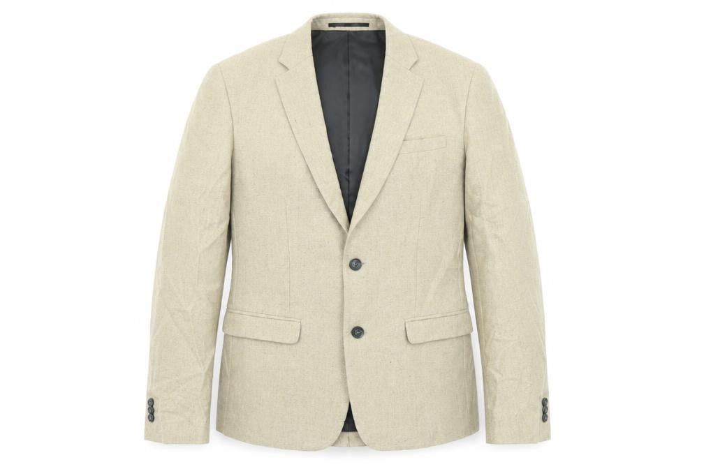 Mens UK Size 38 New Look Regular Beige Suit Jacket