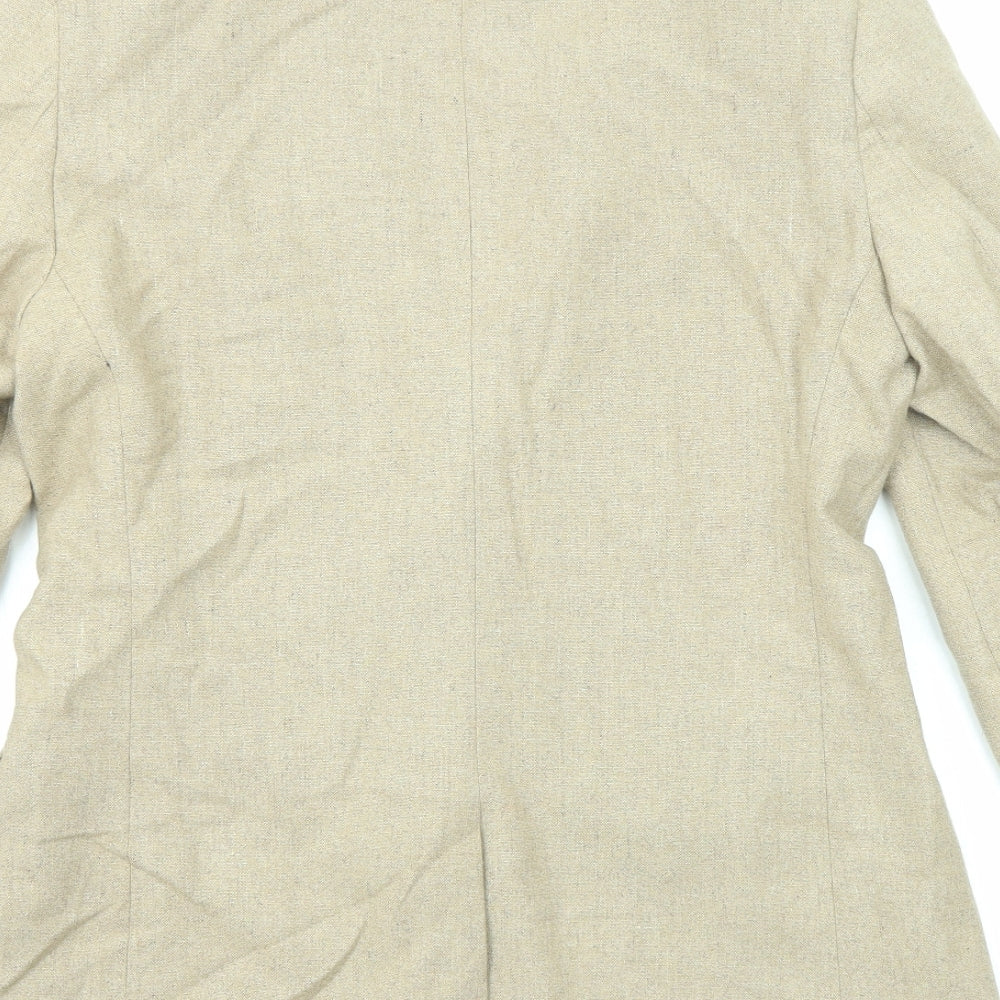 Mens UK Size 38 New Look Regular Beige Suit Jacket