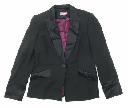 Womens UK Size 14 Spirit Black Jacket