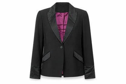 Womens UK Size 14 Spirit Black Jacket
