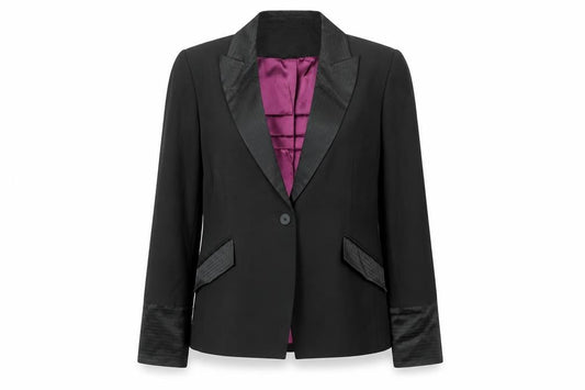 Womens UK Size 14 Spirit Black Jacket