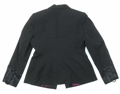 Womens UK Size 14 Spirit Black Jacket