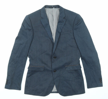 Mens UK Size 38 NEXT Regular Blue Suit Jacket