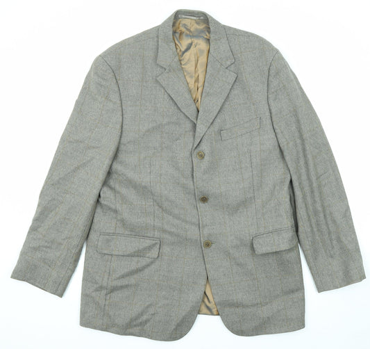 Mens UK Size 42 Marks and Spencer Regular Grey Suit Jacket