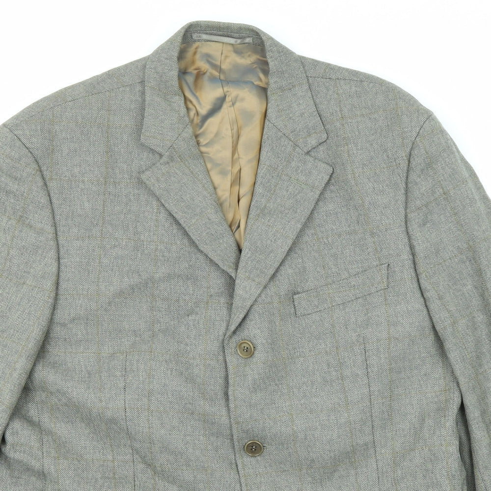 Mens UK Size 42 Marks and Spencer Regular Grey Suit Jacket