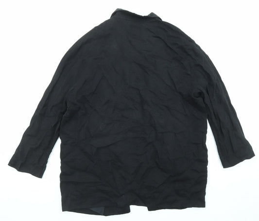 Womens UK Size M Zara Black Jacket