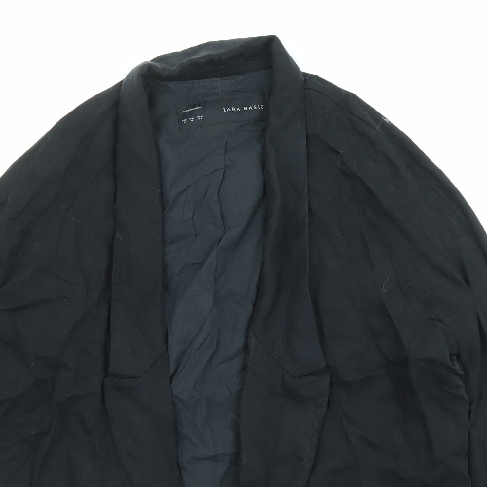 Womens UK Size M Zara Black Jacket