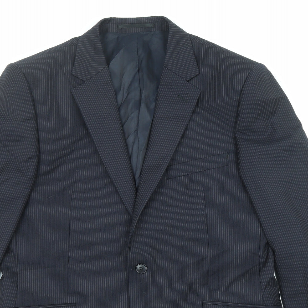 Mens UK Size 40 John Lewis Regular Blue Suit Jacket