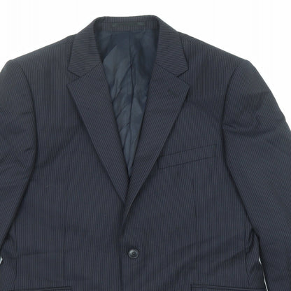 Mens UK Size 40 John Lewis Regular Blue Suit Jacket