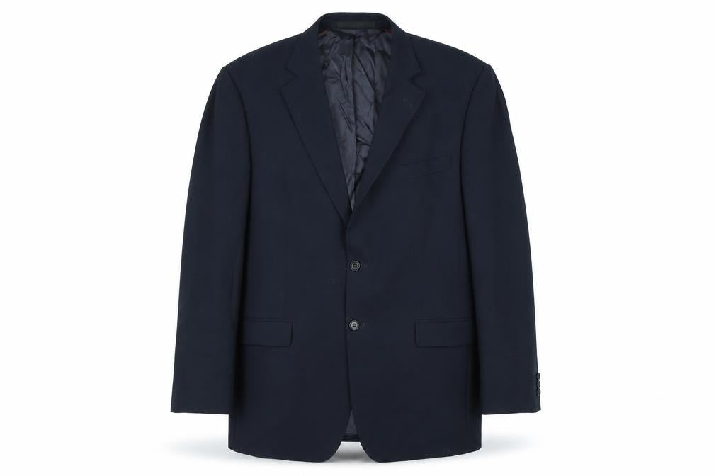 Mens UK Size 42 Marks and Spencer Regular Blue Suit Jacket