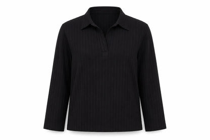 Womens UK Size 10 NEXT Black Basic Blouse