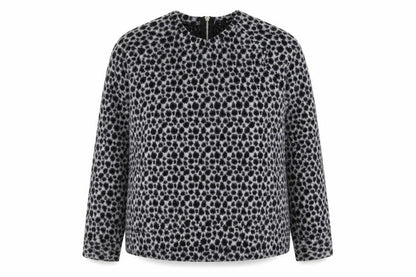 Womens UK Size 14 Religion Grey Pullover Jumper
