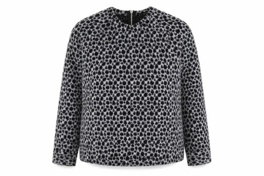 Womens UK Size 14 Religion Grey Pullover Jumper