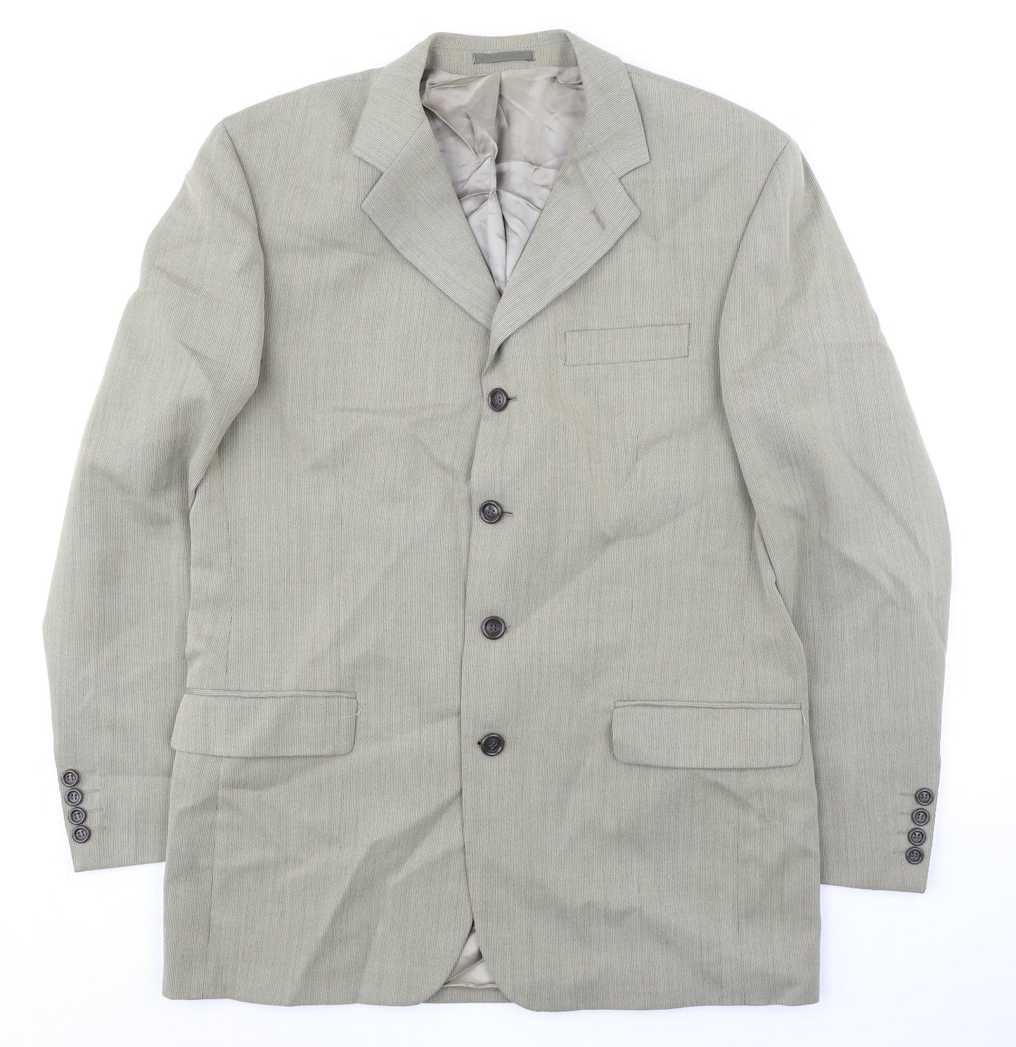 Mens UK Size 40 Gibson Regular Beige Suit Jacket