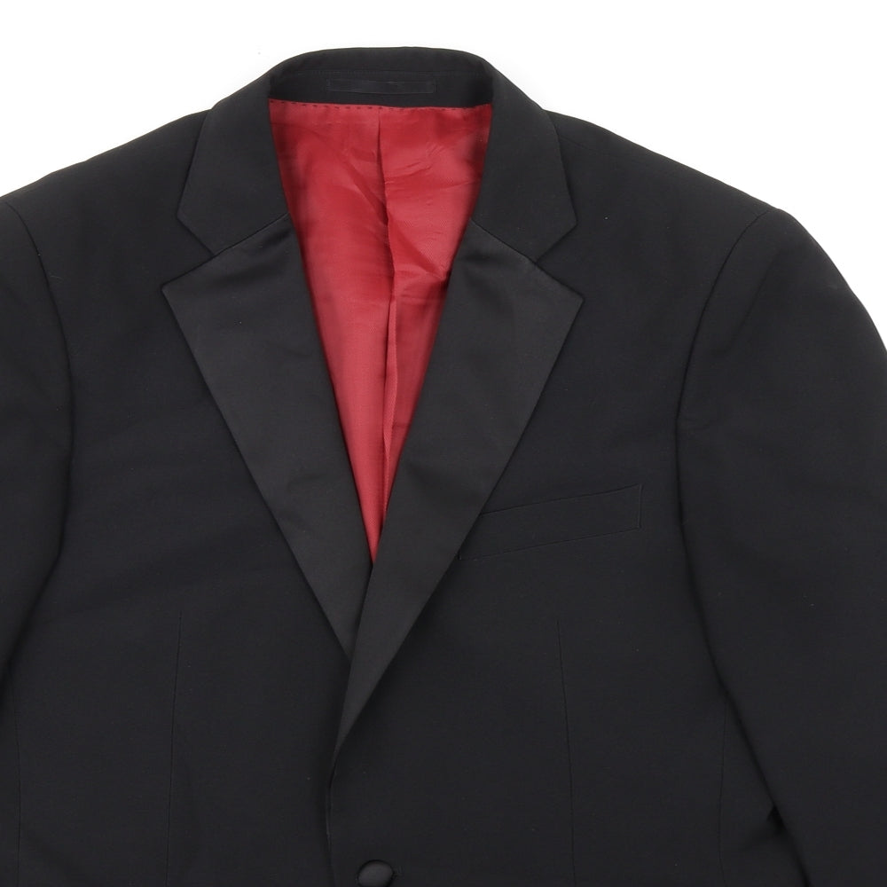 Mens UK Size 40 Charlton Gray Regular Grey Suit Tuxedo