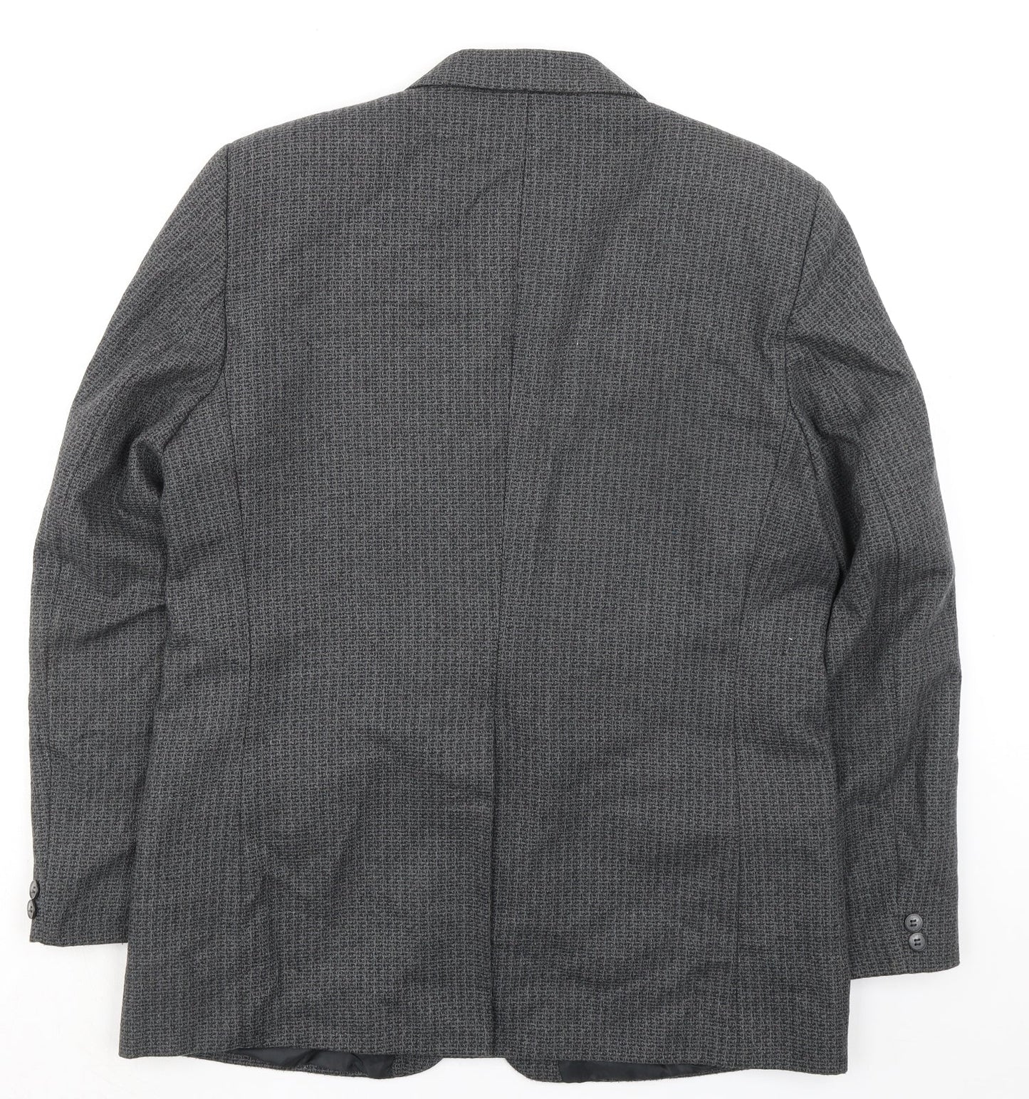 Mens UK Size 42 Classic Regular Grey Suit Jacket