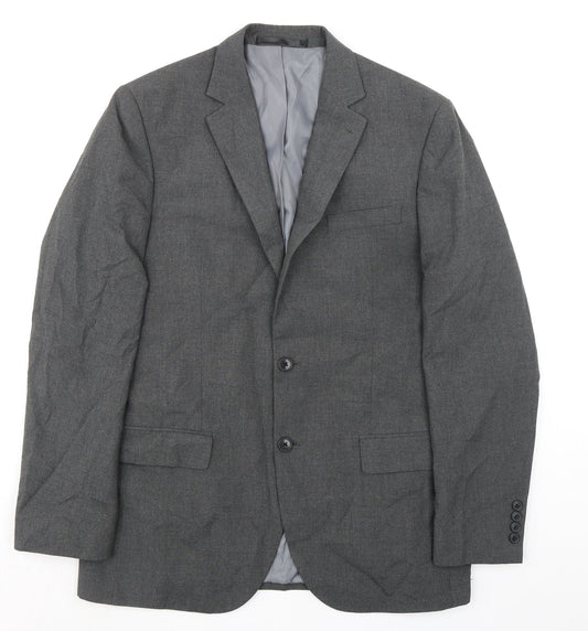 Mens UK Size 40 Marks and Spencer Regular Grey Suit Jacket