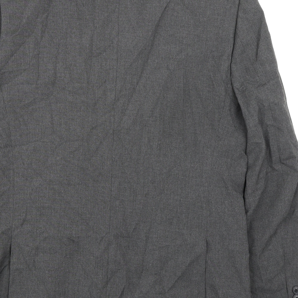Mens UK Size 40 Marks and Spencer Regular Grey Suit Jacket