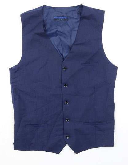 Mens UK Size 40 Benetti Regular Blue Suit Jacket