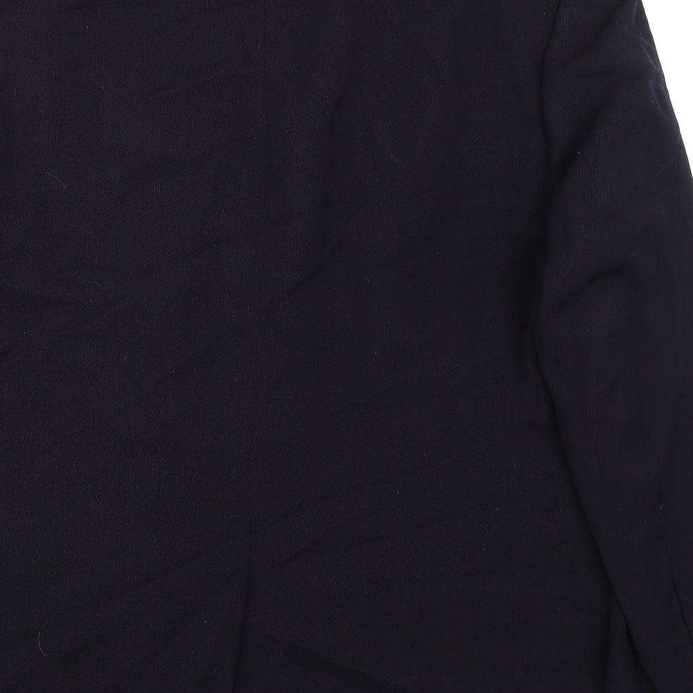 GB company Mens Blue Wool Jacket Suit Jacket Size 42 Regular