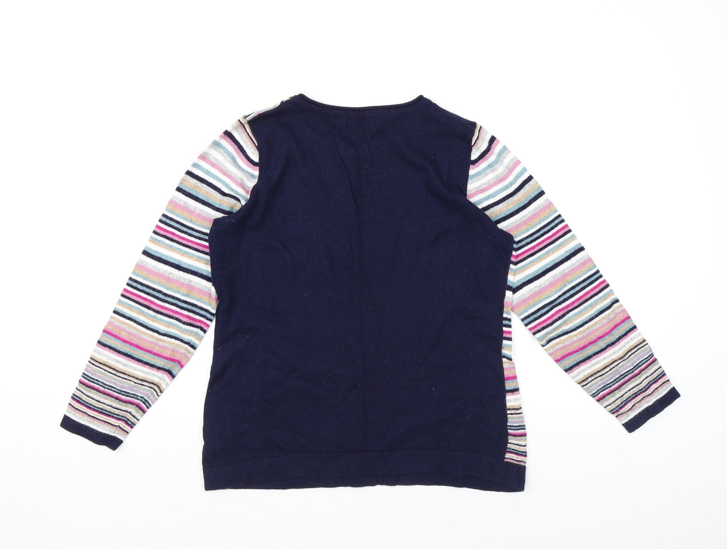 Womens UK Size S Bonmarché Multicoloured Pullover Jumper