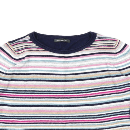 Womens UK Size S Bonmarché Multicoloured Pullover Jumper