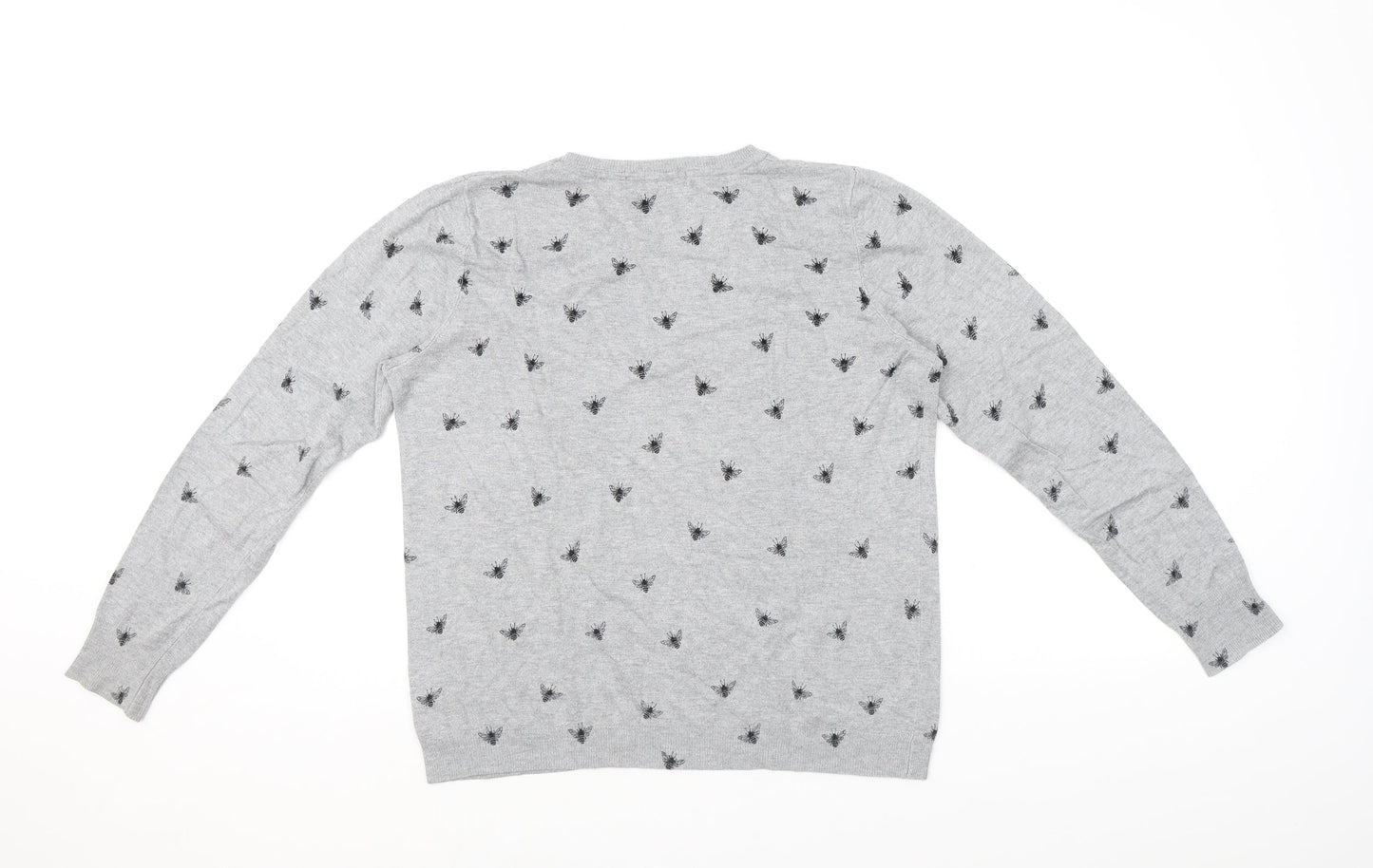 Womens UK Size 16 Marks and Spencer Grey Pullover Jumper