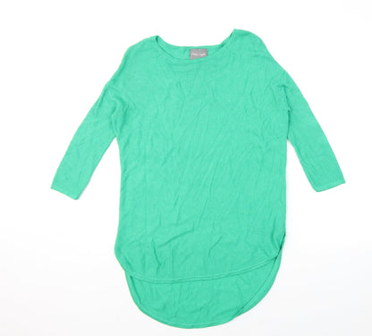 Womens UK Size XS Phase Eight Green Pullover Jumper