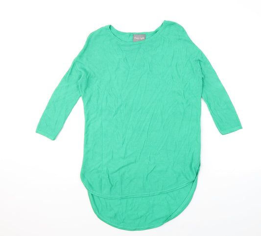 Womens UK Size XS Phase Eight Green Pullover Jumper