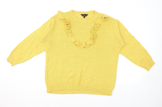 Womens UK Size 18 Dorothy Perkins Yellow Pullover Jumper