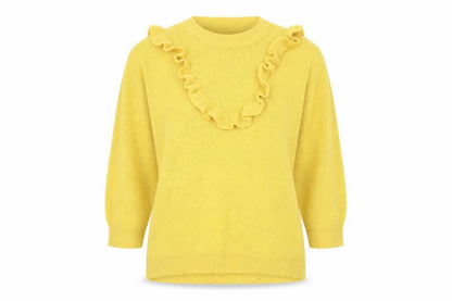 Womens UK Size 18 Dorothy Perkins Yellow Pullover Jumper
