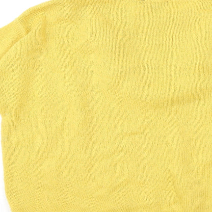 Womens UK Size 18 Dorothy Perkins Yellow Pullover Jumper