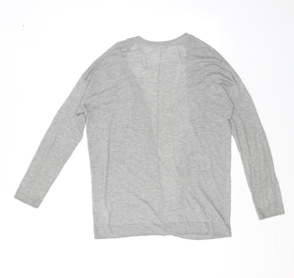 Womens UK Size S H&M Grey Cardigan Jumper