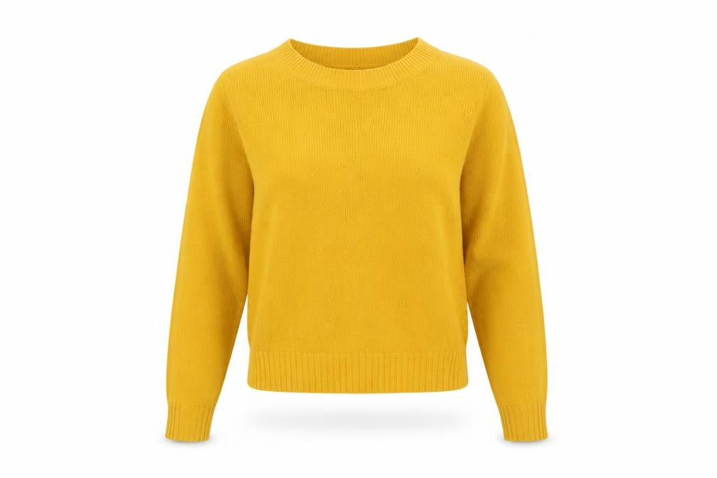 Womens UK Size XS H&M Yellow Pullover Jumper