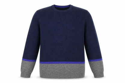 Mens UK Size XL Marks and Spencer Blue Pullover Jumper