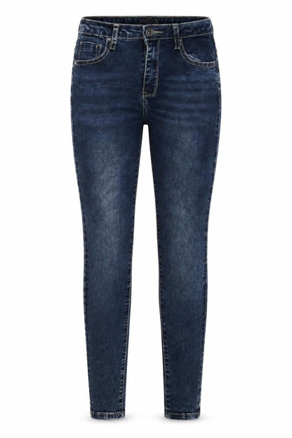 Womens UK Size 10 Studio Regular Fit Skinny Blue Jeans