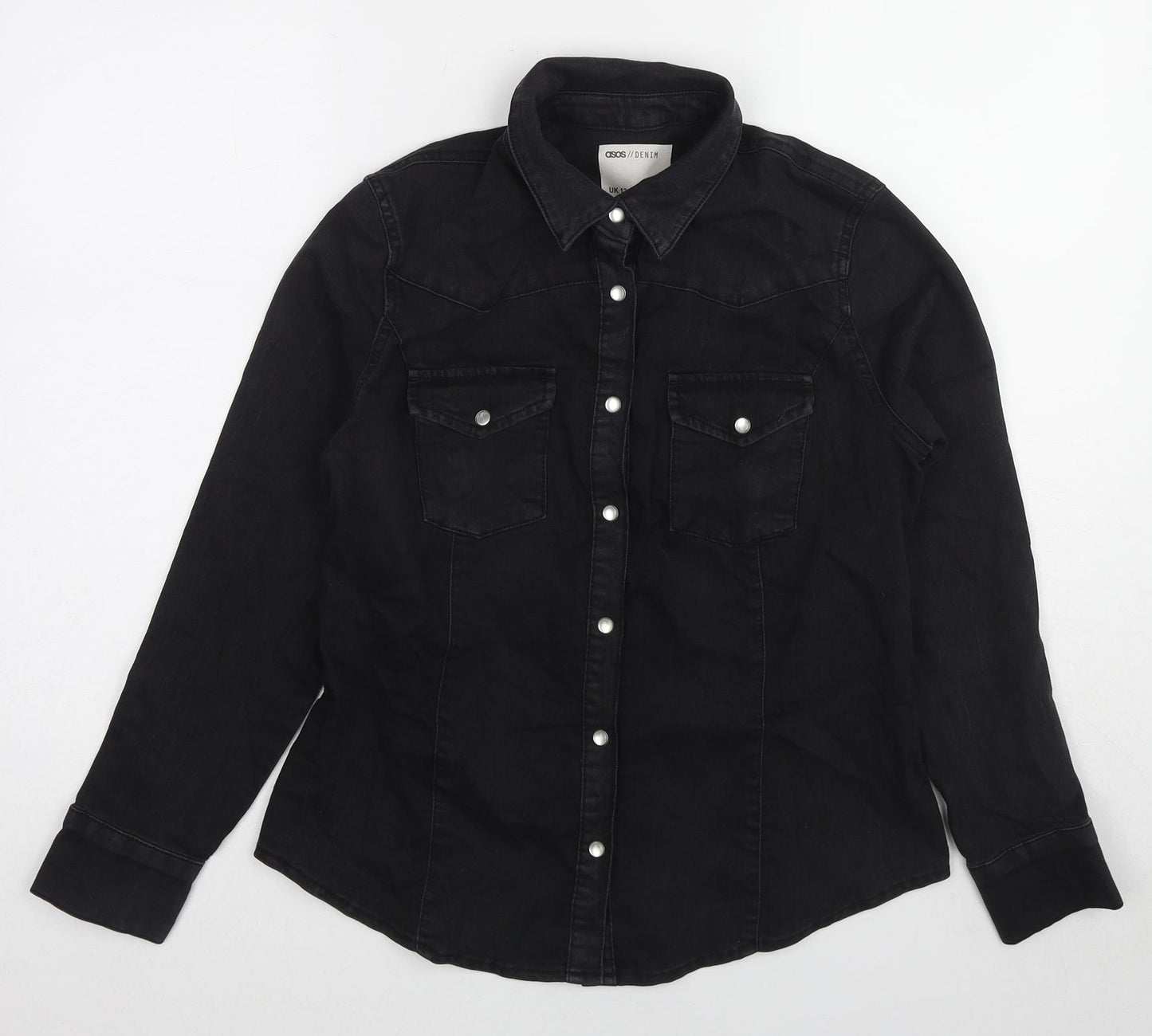 Womens UK Size 12 ASOS Black Jacket