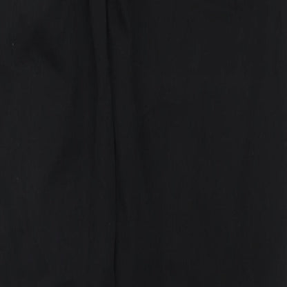 NEXT Womens Black Cotton Skinny Jeans Size 12 L30 in Regular Zip