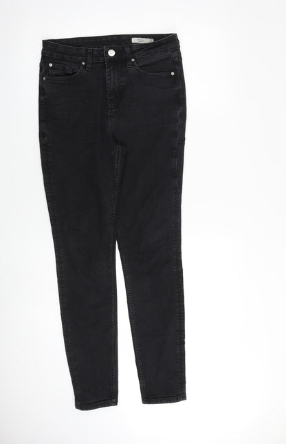 Womens UK Size 10 Marks and Spencer Slim Fit Skinny Black Jeans