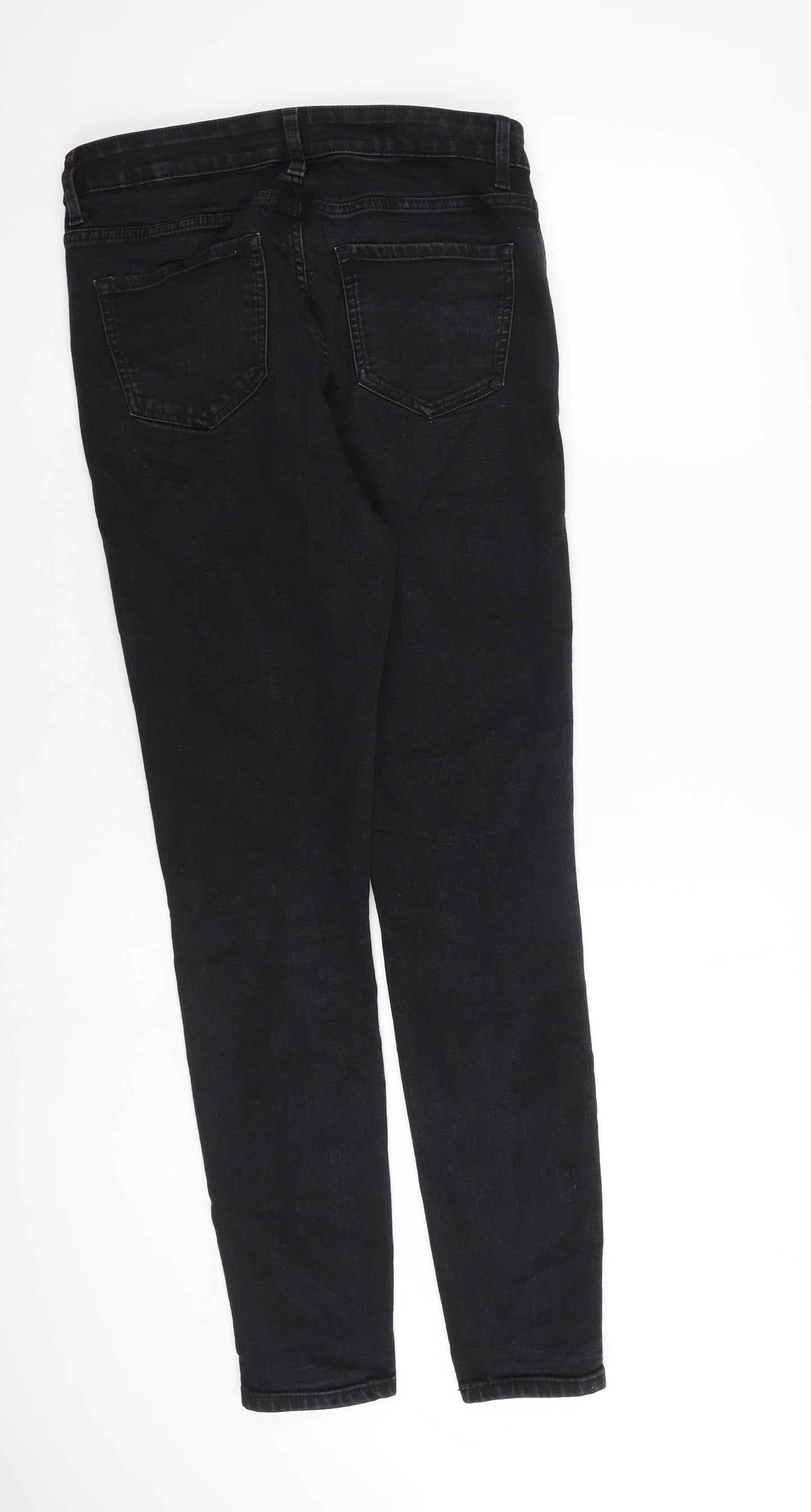 Womens UK Size 10 Marks and Spencer Slim Fit Skinny Black Jeans
