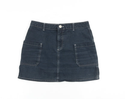 Womens UK Size M BDG Cargo Denim Skirt