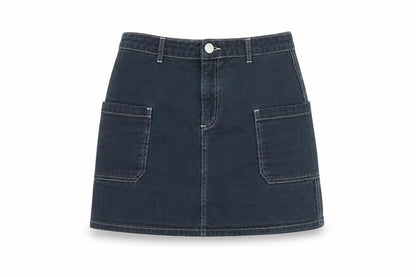 Womens UK Size M BDG Cargo Denim Skirt