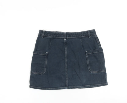 Womens UK Size M BDG Cargo Denim Skirt