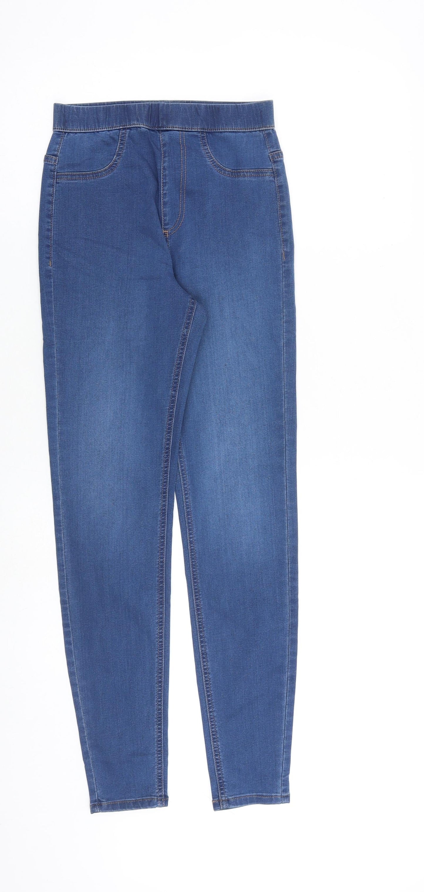 Womens UK Size 6 Marks and Spencer Slim Fit Jegging Blue Jeans