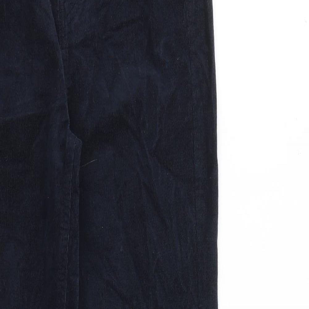 Womens UK Size 6 Marks and Spencer Regular Fit  Blue Trousers