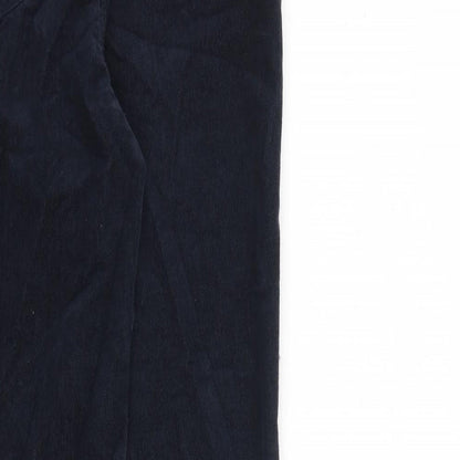 Womens UK Size 6 Marks and Spencer Regular Fit  Blue Trousers
