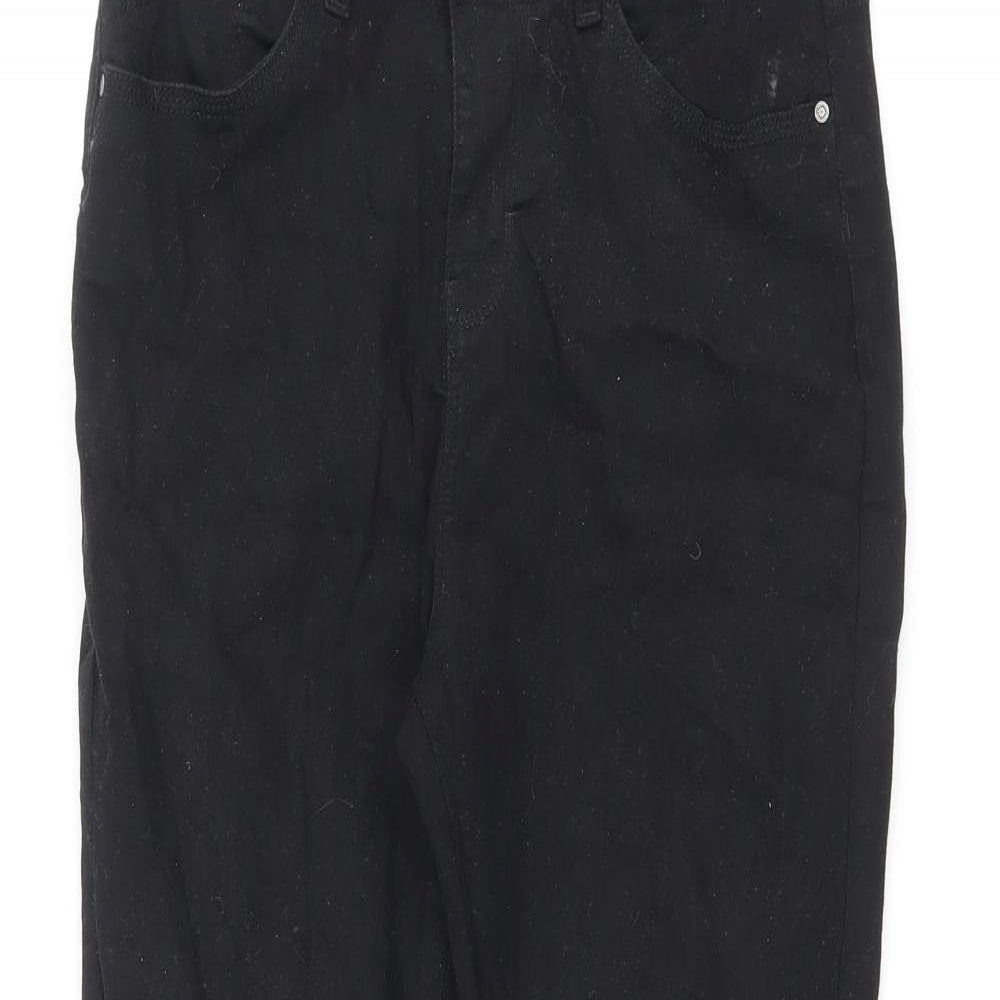 PAPER+DTICH Womens Black Cotton Skinny Jeans Size 30 L26 in Regular Zip