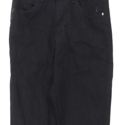 PAPER+DTICH Womens Black Cotton Skinny Jeans Size 30 L26 in Regular Zip